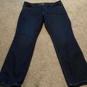 American Eagle skinny dark wash jeans